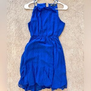 Blue dress size small